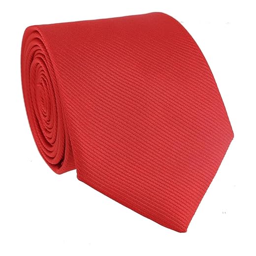 Gravata Social Masculina Vermelho Semi Slim Lisa Casamento Padrinhos Fardamento Evento