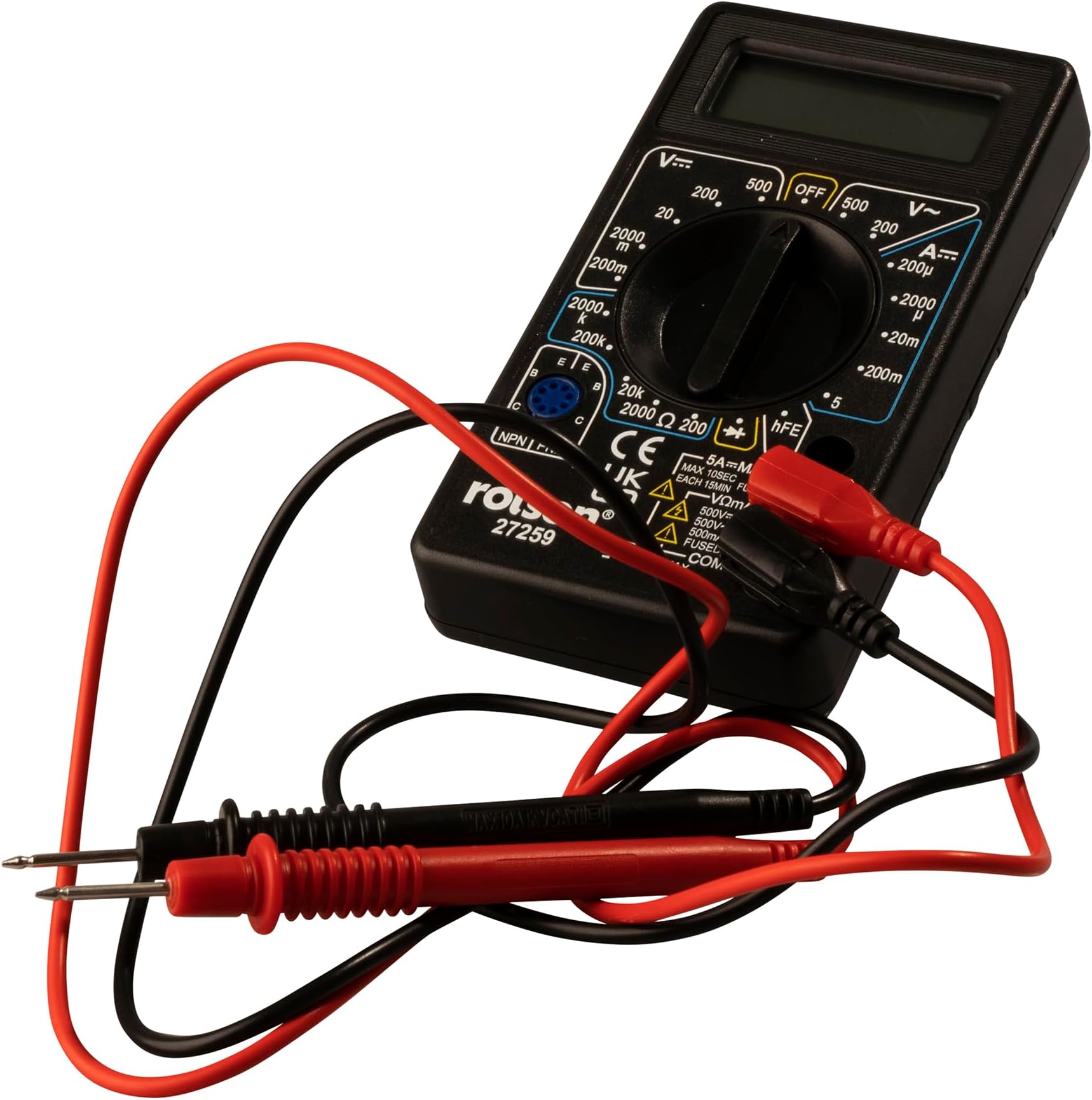 Rolson 27259 Digital Multimeter