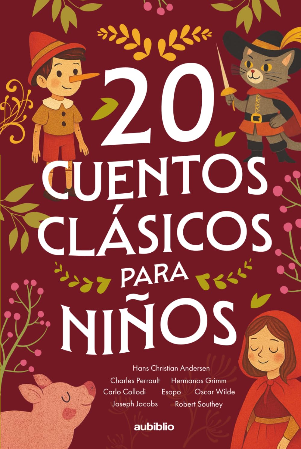 20 Cuentos clásicos para niños (Ilustrado)