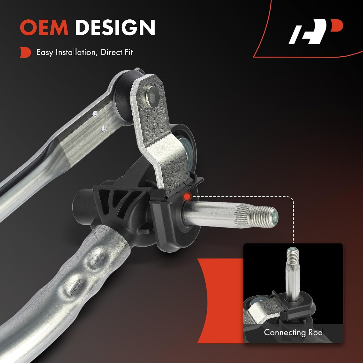 A-Premium Front Windshield Wiper Linkage Compatible with Jeep BU/BV Series Renegade 2015-2023