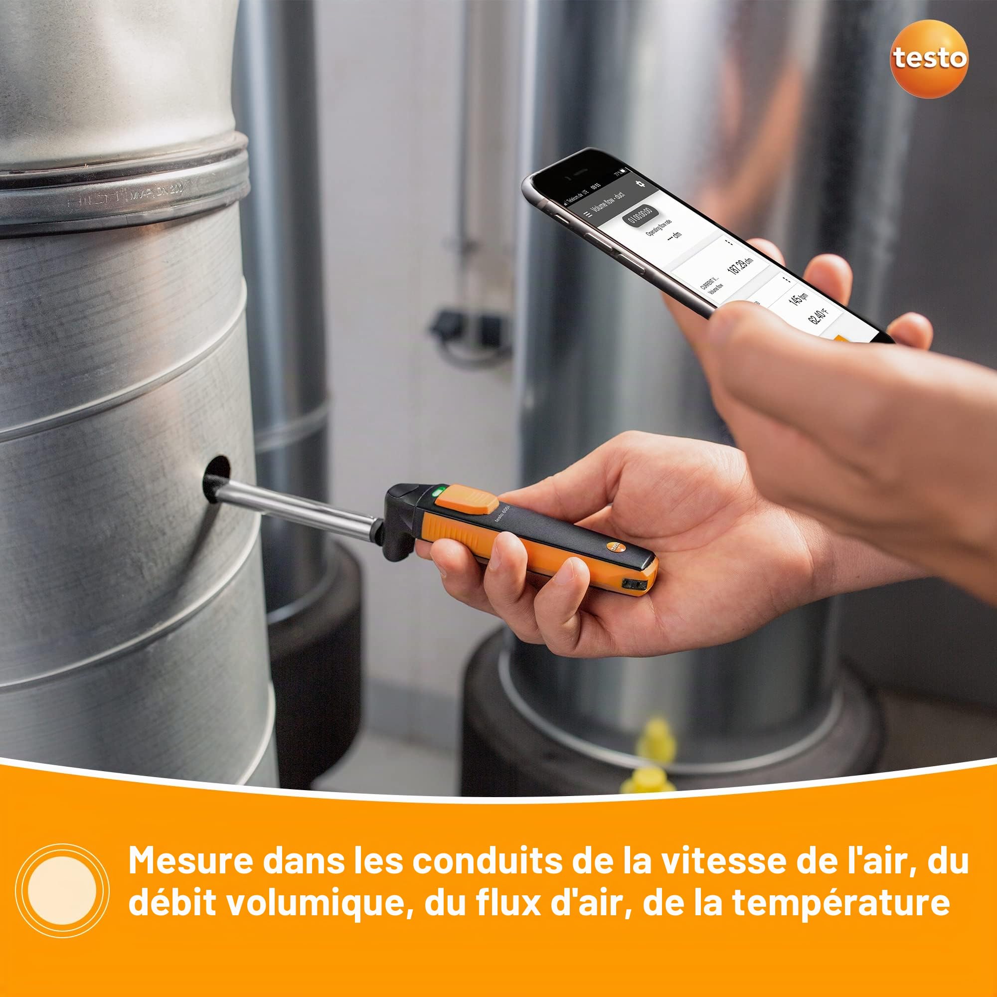 Thermo-anemometre Testo 405i
