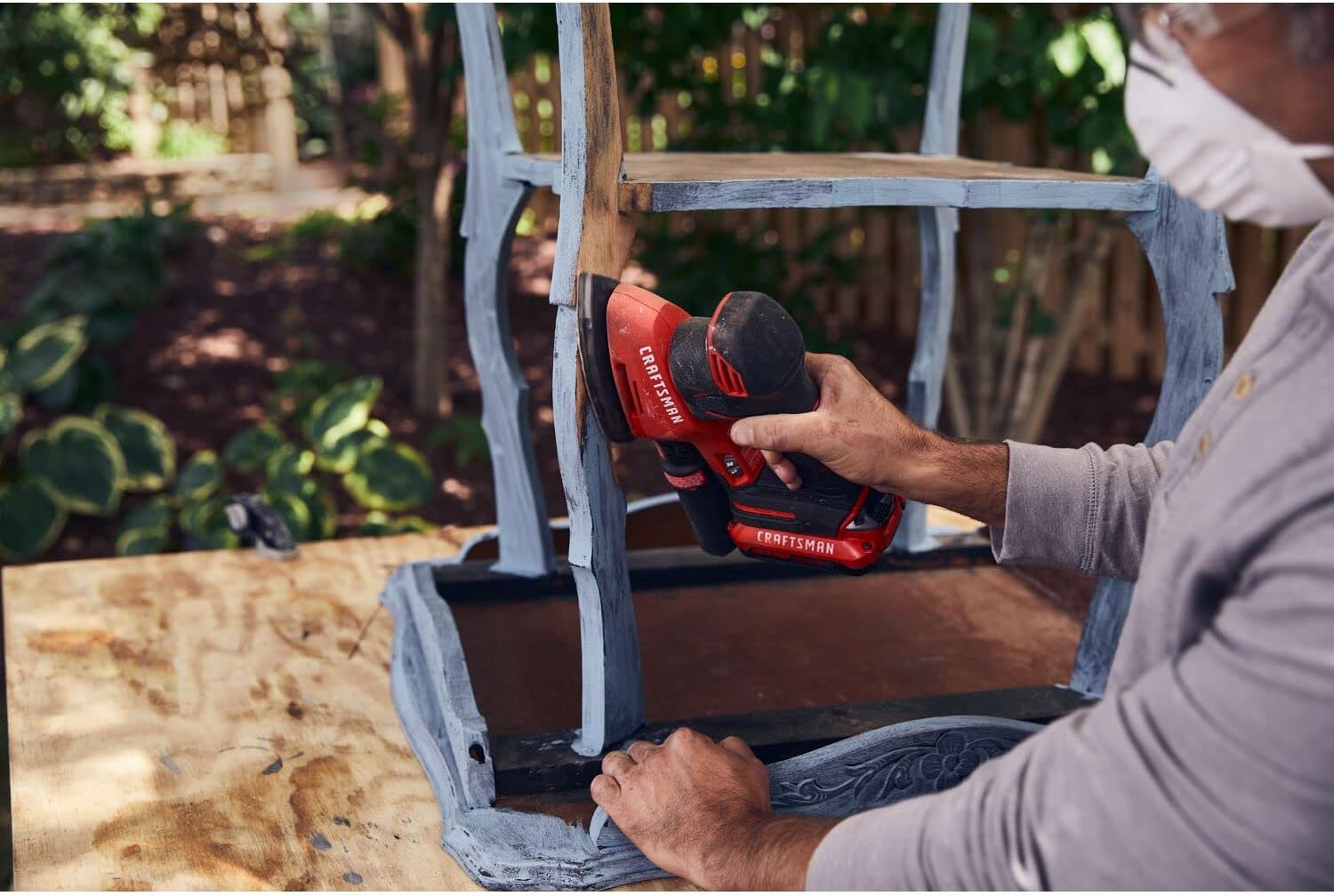 CRAFTSMAN 20V MAX Cordless Detail Sander, Tool Only (CMCW221B) - - 
