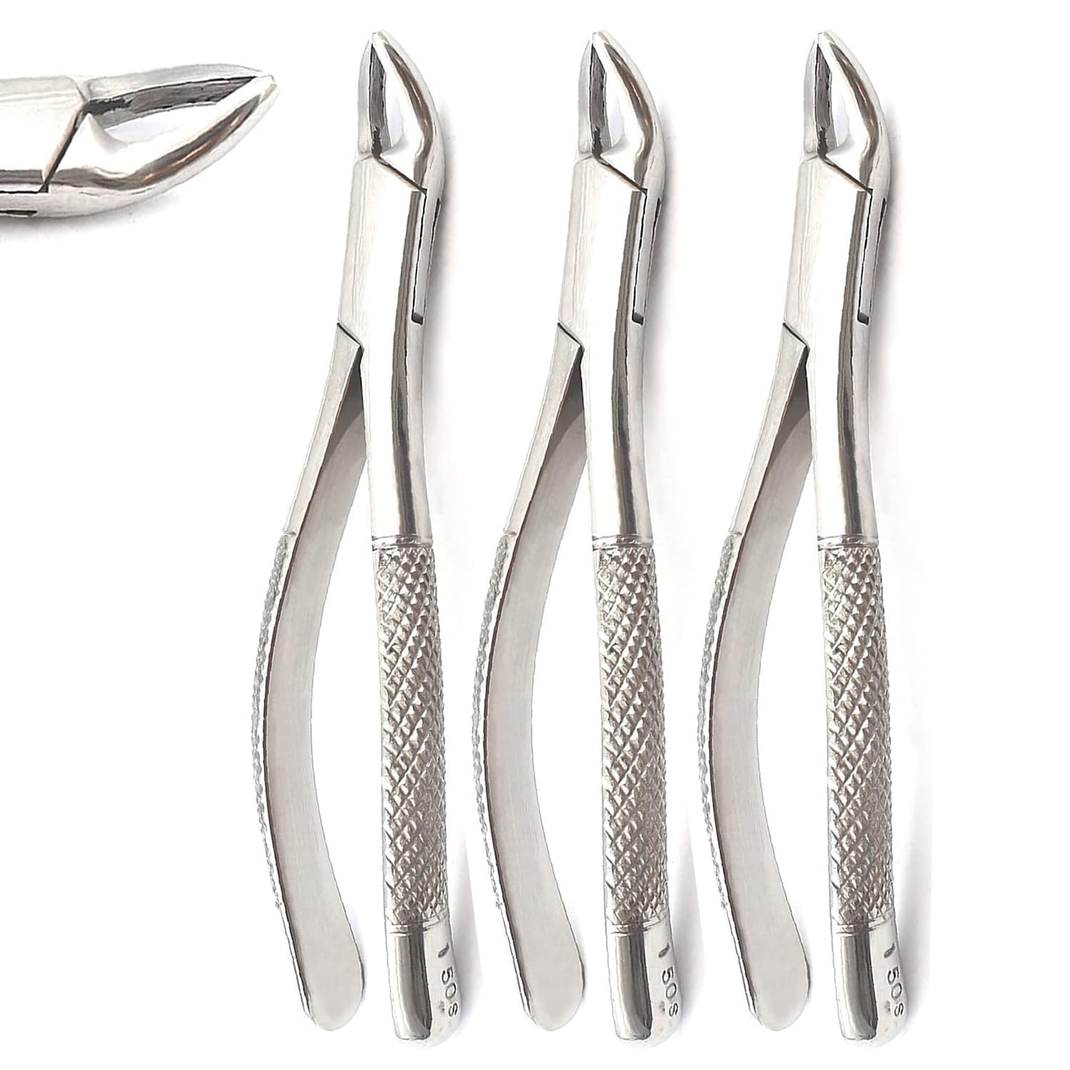 PRECISE CANADA: Set of 3 Dental EXTRACTING Forceps #150S Dental Extraction Instruments