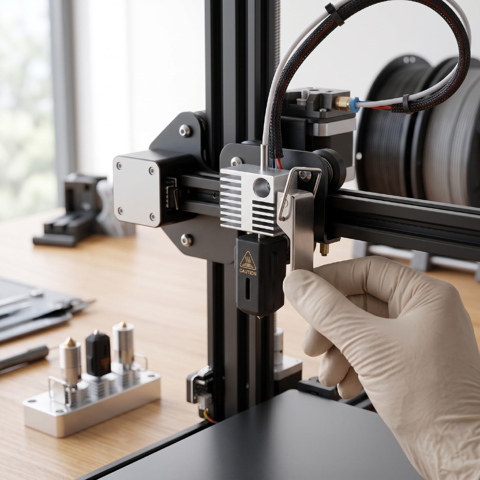 Denash 0.4mm 0.6mm 0.8mm Hotend Kit do SPARKX I7 3D Printer