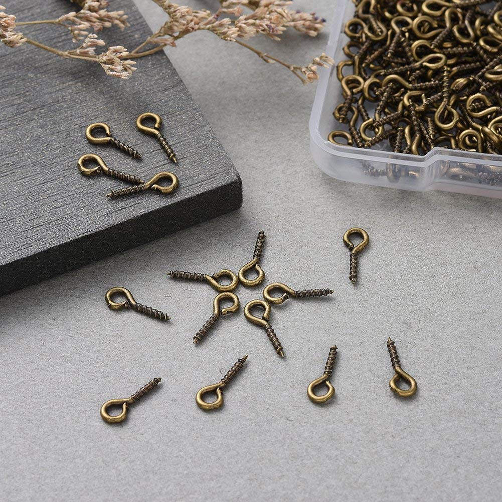 ミニメタルフープ ペグスクリューアイピン (ゴールド) Amazon.co.jp: Shapenty 300個 ミニメタルフープペグスクリューアイ