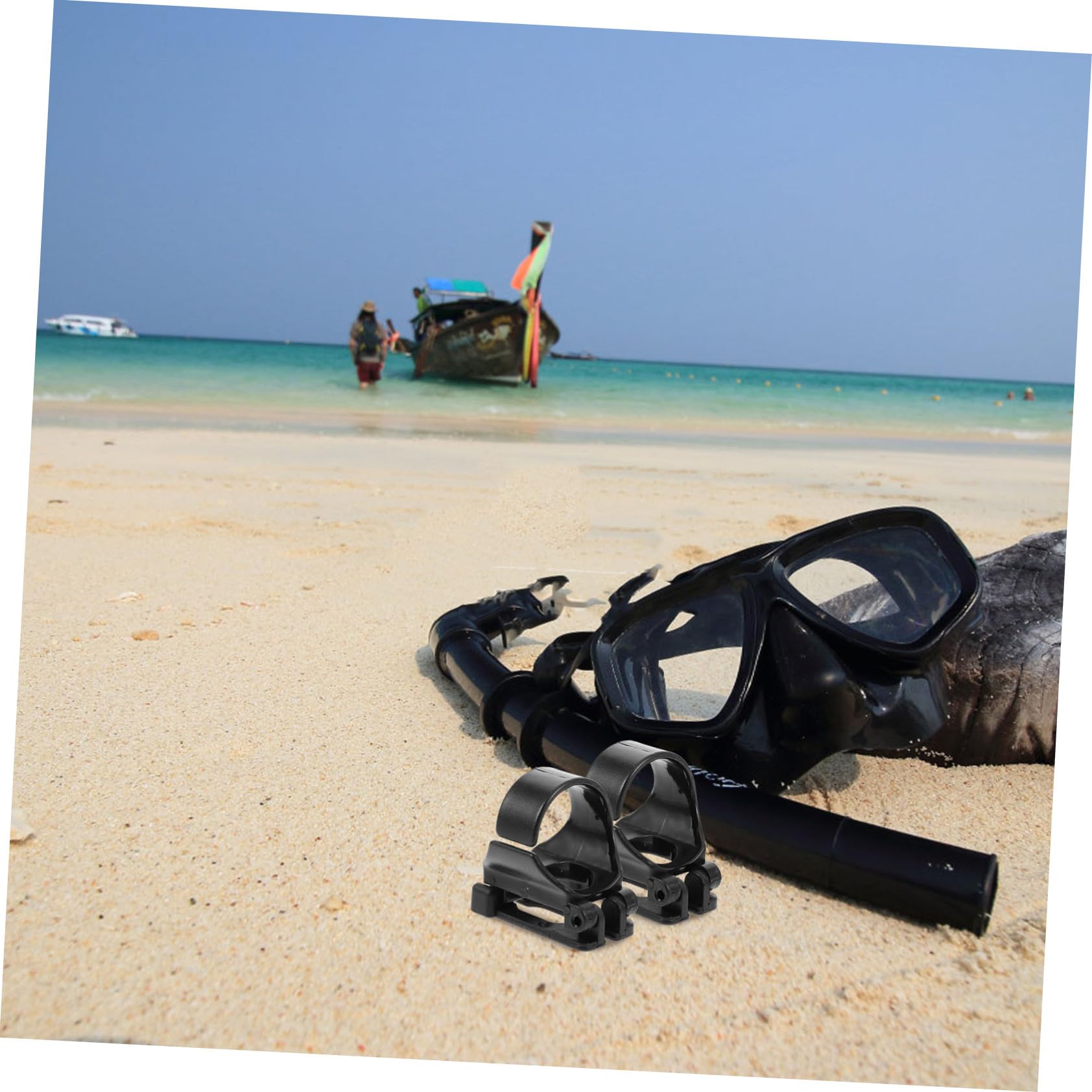 Happyyami 2pcs Holder Replacement Dive Lock Parts Keeper Lock Part Small Hose Keeper for Scuba Gear