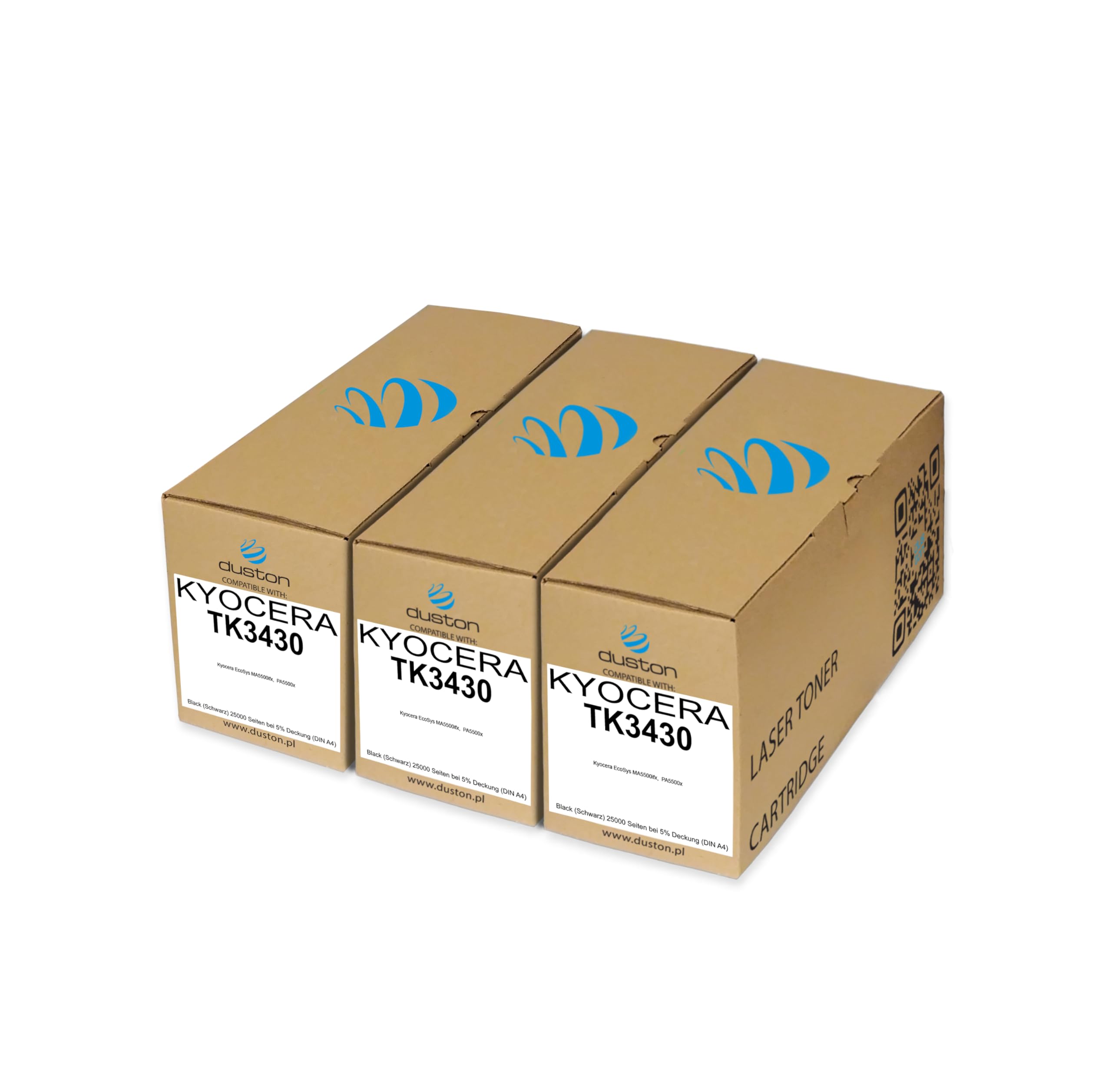 duston 3X TK3430, 1T0C0W0NL0 czarny toner kompatybilny z Kyocera EcoSys MA5500ifx PA5500x