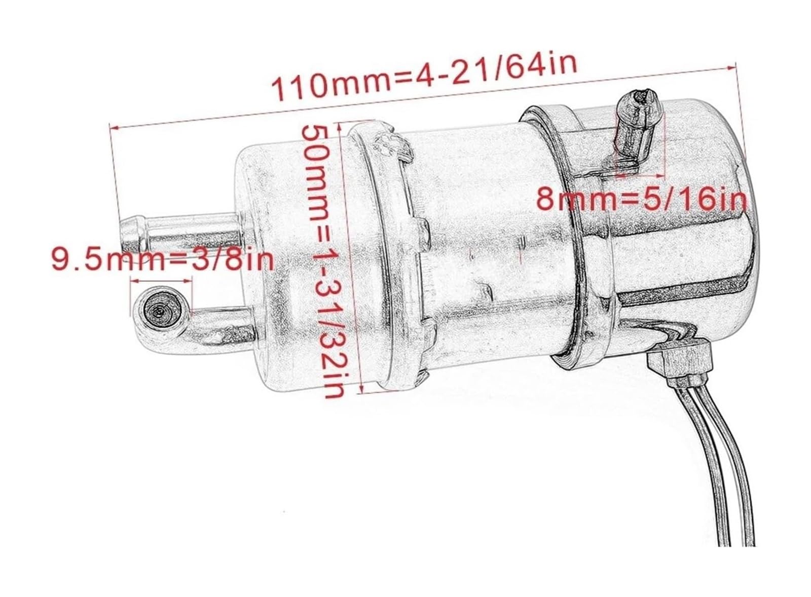 Pompa Carburante Per XJ900 XJ 900 Per Diversion FZR1000 FZS1000 FZR FZS 1000 FZX750 FZX700 Motocicletta Benzina Pompe Di Alimentazione Carburante