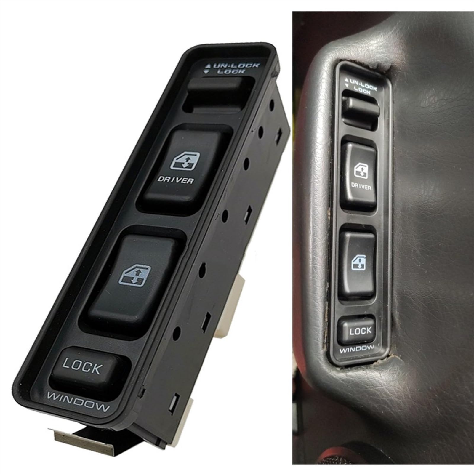 Elevador de interruptor de coche 37990 60A00 Interruptor de control ventana eléctrica Interruptores elevalunas automóvil para Suzuki para Vitara Escudo