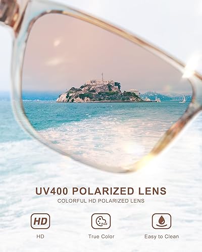 Vista 4 de Polarized Running Sunglasses for Women Mens Sun Glasses for Cycling Fishing Driving Golf UV Protection