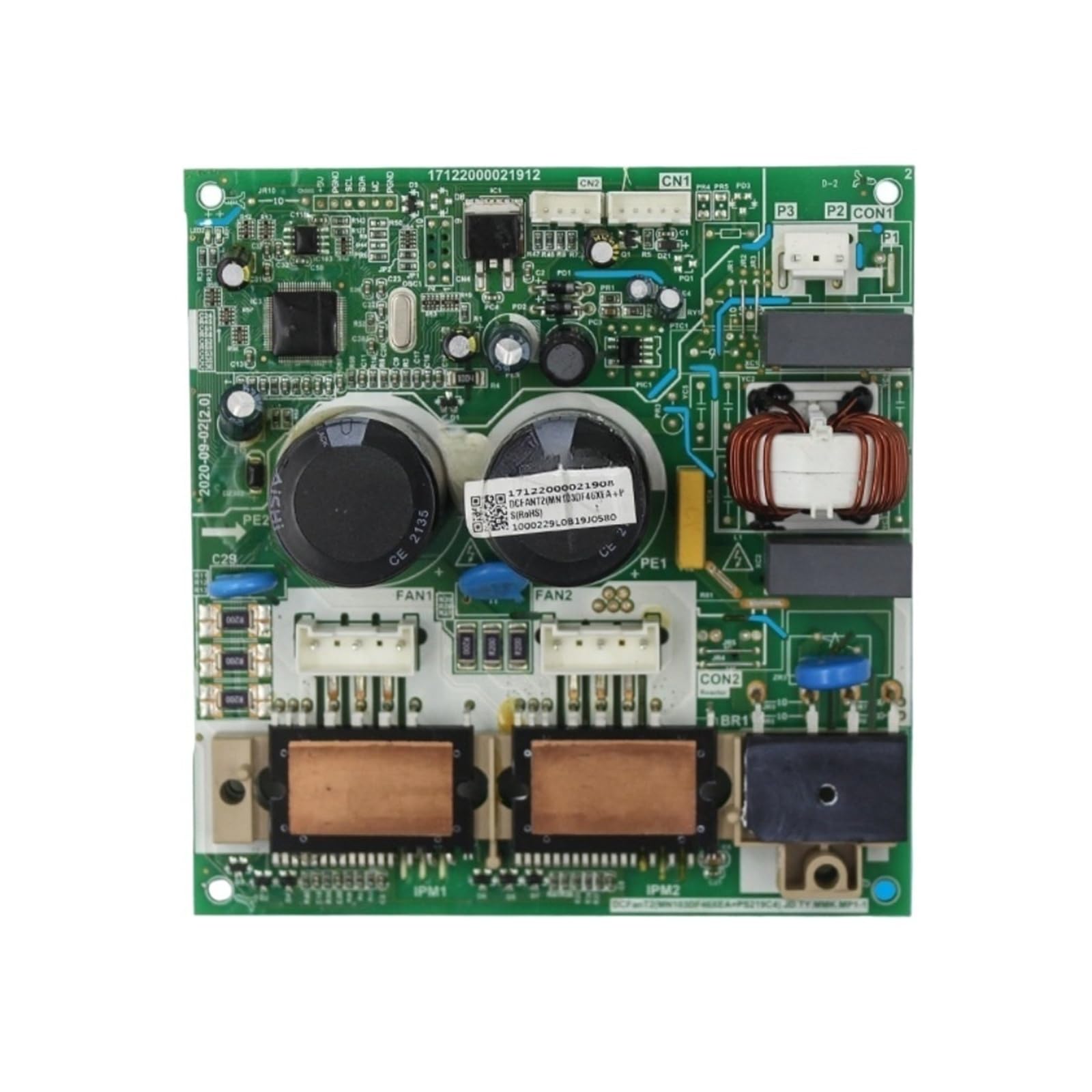 Pièce de climatisation carte de commande de climatiseur ventilateur CC T2 Midea