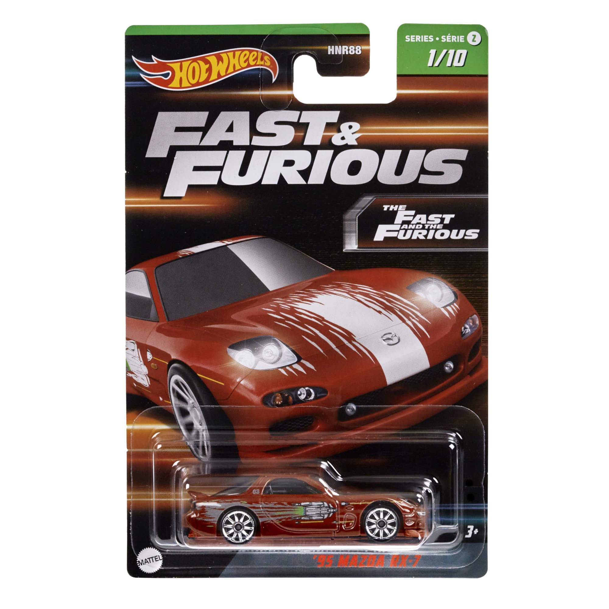 Hot Wheels Tokyo Drift Auto Coche 1970 Monte Carlo – Modelo a Escala 1:64 – Longitud 7 cm – JKX07