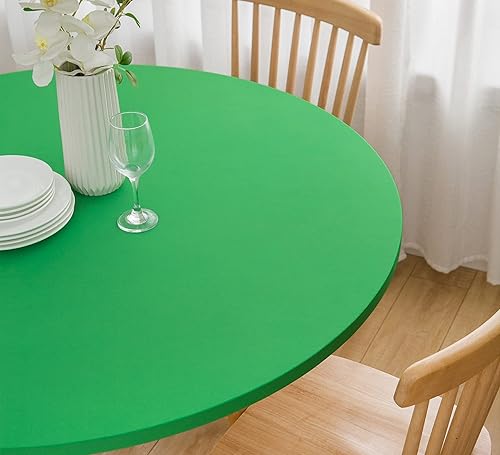 Miniatura 14 de Wolkemer Mantel cuadrado ajustable de elastano elástico negro para mesa de cóctel, borde elástico, para comedor, boda, fiesta, picnic, 34 x 34