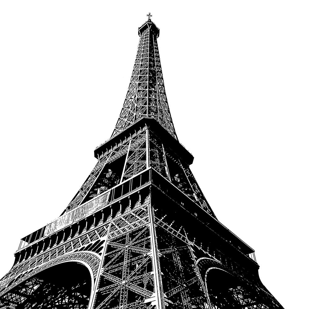 International GraphicsFinished Picture - Dominique, Massot - ''Tour Eiffel High''- 30 x 30 cm - Direct printing on acrylic glass