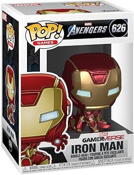Funko Pop! Marvel: Marvel Avengers Game-Iron Man - (Stark Tech Suit) - Vinil Koleksiyon Figürü - Hediye Fikri - Resmi Ticari Ürün - Çocuklar ve Yetişkinler için Oyuncak - Video Oyun Hayranları
