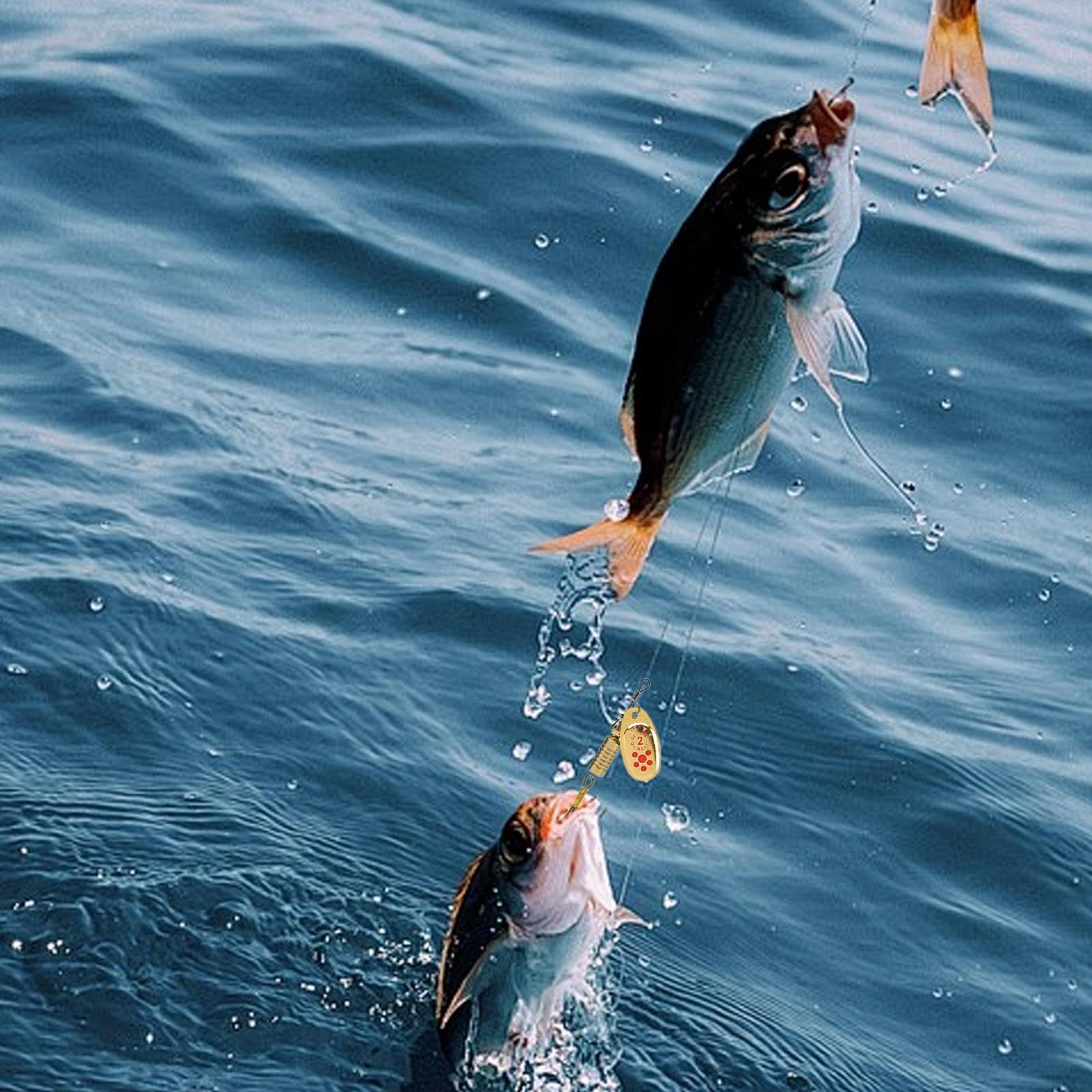 Unmatched Marvel Kit 5 Cucchiaini Da Pesca In Metallo – Peso 3/4 - Foto 3