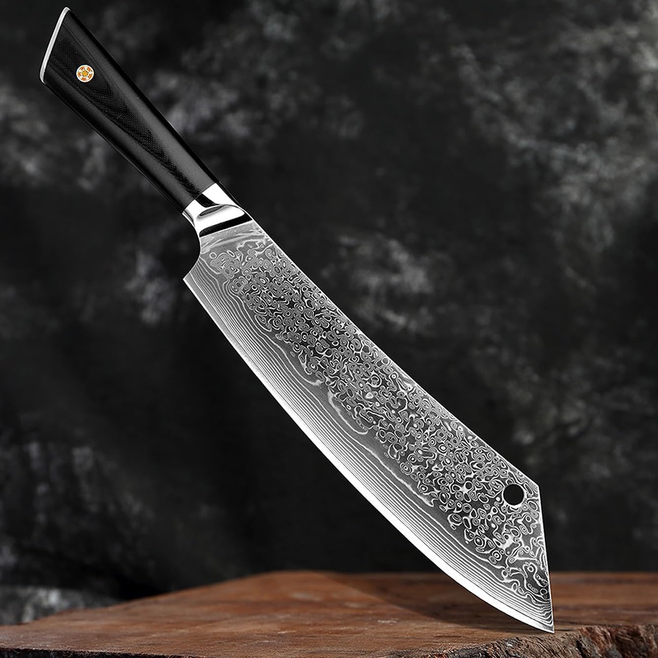 Meat Cleaver,Cleaver Knife Damascus Steel Broadsword Professional Chef Knife Beef knife Ultra Sharp Fish knife Cleaver Slice Knives Domineering knife, LAMAJIGA5844