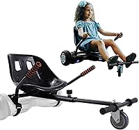 Vista 10 de Accesorio de asiento para aeropatineta para aeropatineta de 6.5 a 10 pulgadas, kit de conversión de buggy go kart, accesorio para scooter