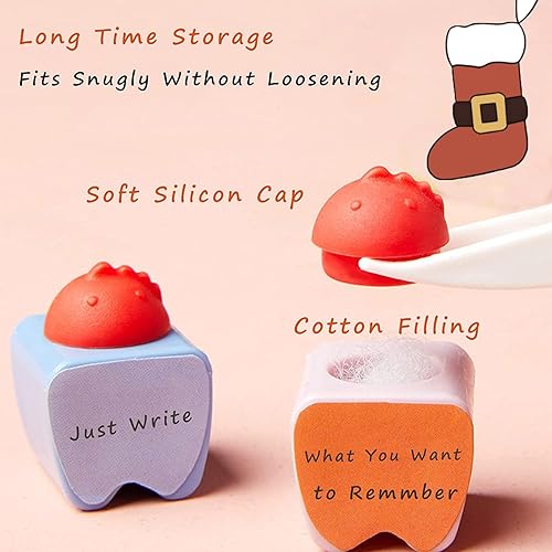 Miniatura 3 de Tiyoha Caja de dientes de bebé para recuerdos de la infancia, organizador de recuerdos de dientes para bebés, regalos significativos, caja de hadas