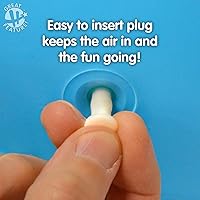 Vista 4 de Hedstrom Tolva rosa marmoleada, 15 pulgadas