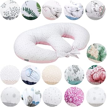Bellochi Growing in style Aurora Nursing Pillow for Twins XXL Nursing Pillow Pregnancy Pillow Large Nursing Pillow Nursing Pillow for Babies Multifunctional Twin Nursing Pillow