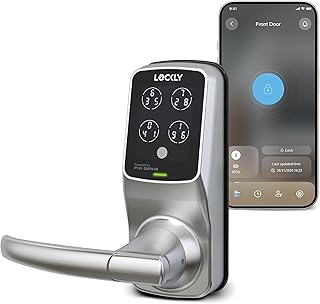 Lockly Cerradura inteligente modelo 6S, cerradura 