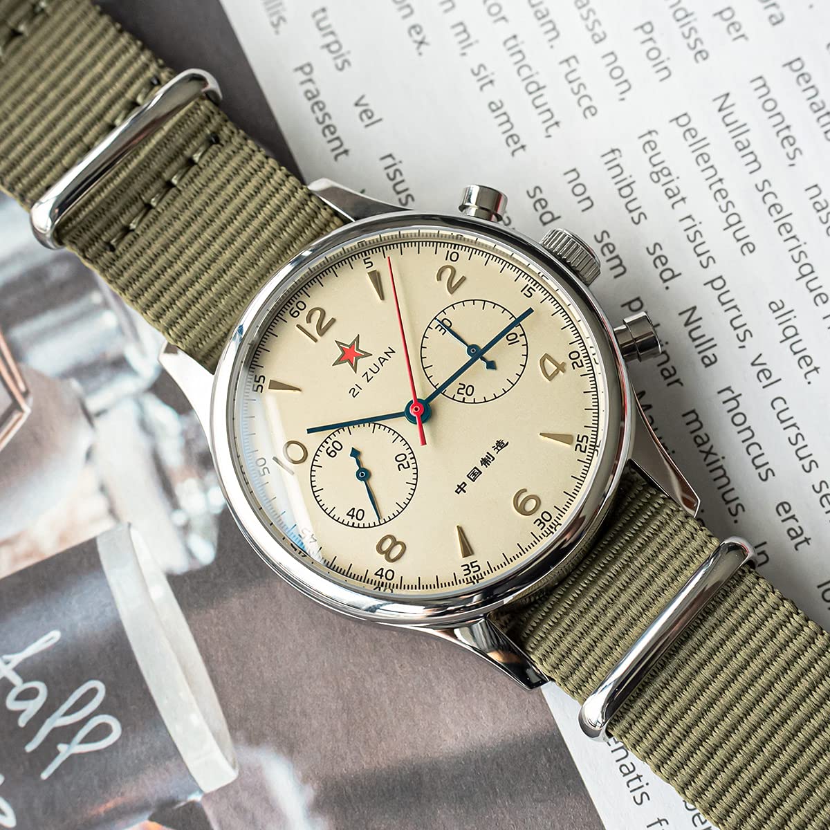 Sugess Gold SWAN Neck Seagull 1963 40 mm Saphirglas ST1901 Uhrwerk Herren Chronograph Uhr 1963 SU1963Z40X