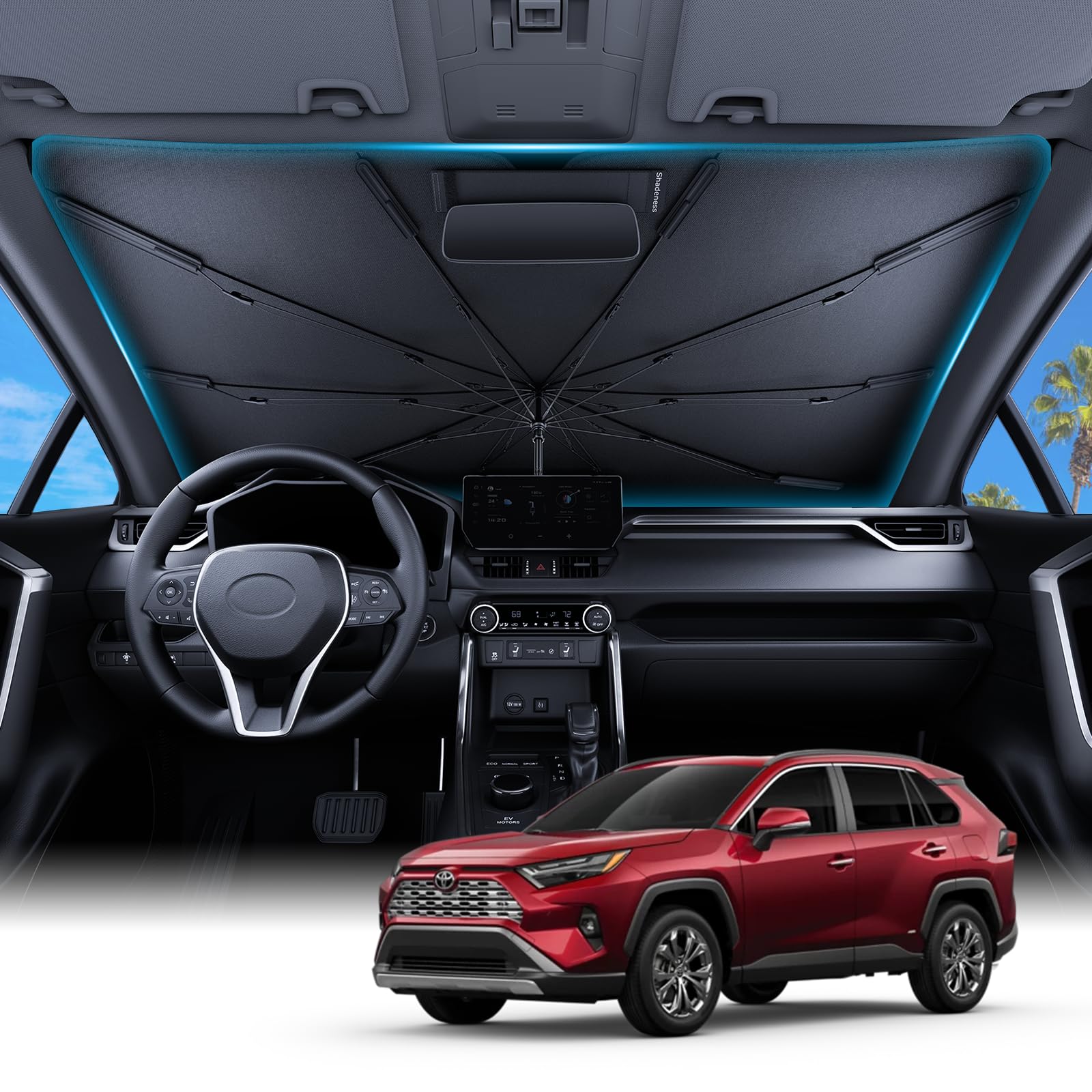 Wigoo Ice-Shield Car Windshield Sun Shade