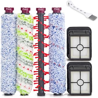2306A,1785A Replacements Brush Roller & Filters Set Compatible with Bissell Crosswave 1785 2306 2551 Series Wet Dry Vacuum Cleaner