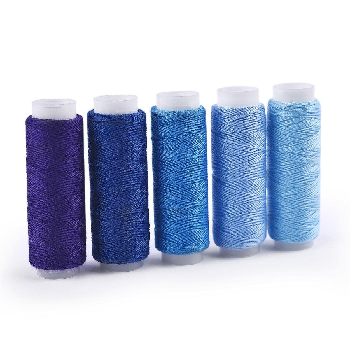 24 Rollen Nähgarn Polyester – Buntes Nähmaschinengarn Für Nähen & Sticken