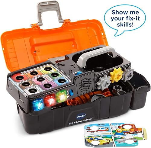 Vista 11 de Caja de herramientas VTech Drill and Learn Multicolor