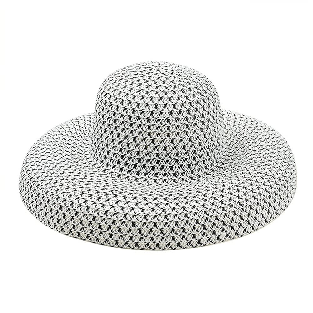Summer Sun Hats Hand Made Straw Visor Caps Summer Cap Casual Shade Hat Empty Top Hat Beach