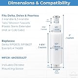 Replacement for Delta RP12631 Stem Extender image 2