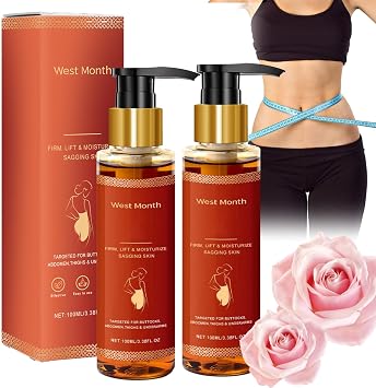 2Pcs Magic Luxury Body Oil for Women,Firming Body Lotion,Glow Remedy Oil Skin Tightening,Firming Bodys Oils for Saggy Skin,Magic Bodys Lotion For Arms,Chest,Thighs and Tums
