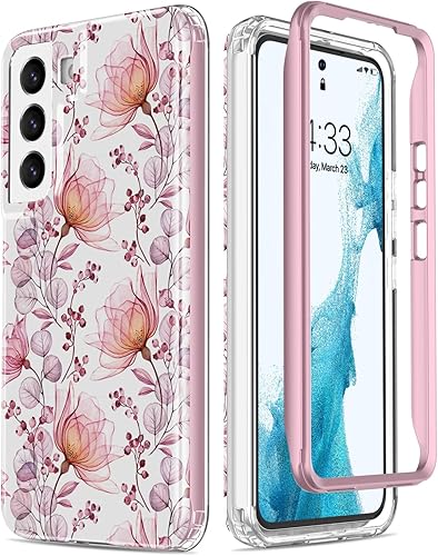 Miniatura 8 de ESDOT - Funda protectora para celular Samsung Galaxy S21 Plus, de grado militar, resiste caídas de 21 pies (probado), con diseños modernos, para