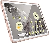 Vista 4 de Speck Funda y soporte para tablet Google Pixel 2023, parte trasera completa, delgada, resistente a los arañazos, protección contra caídas y soporte