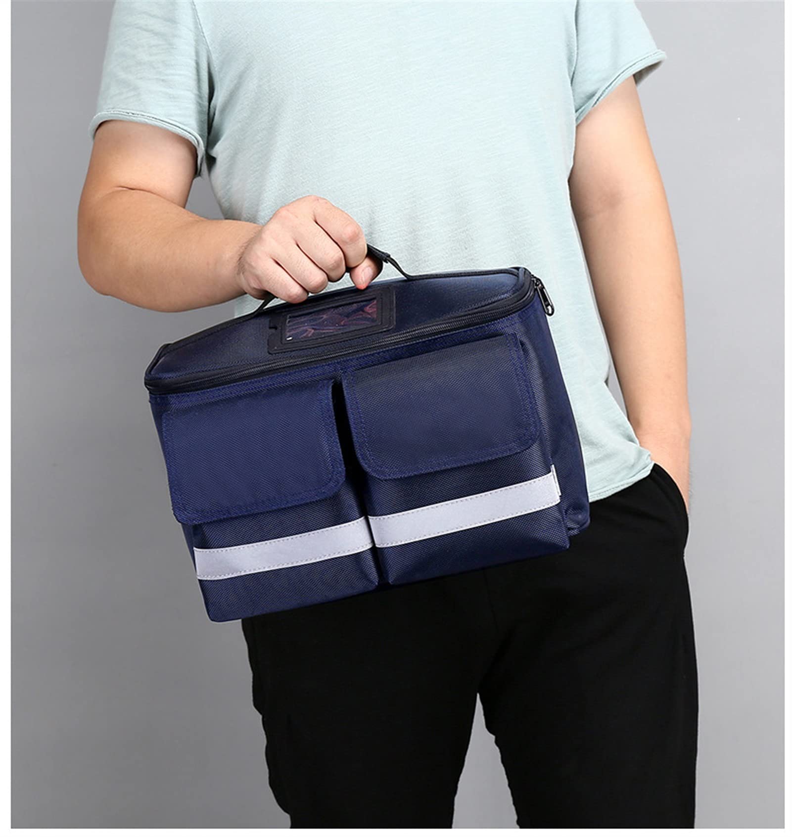 Botiquín de Primeros Auxilios vacío para Coche al Aire Libre, Kit de Supervivencia de Emergencia, Bolsa de Viaje Impermeable para Acampar, botiquín de Primeros Auxilios para Coche