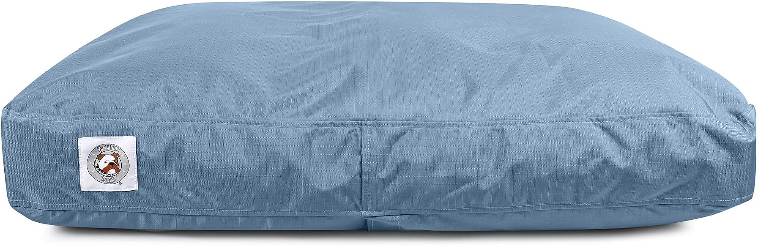 Brutus Tuff Pet Napper, Chew Resistant Dog Bed (Blue, Large)