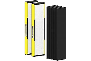 2 Pack FLT5000 True HEPA Replacement Filter C for AC5000, AC5000E, AC5250PT,...