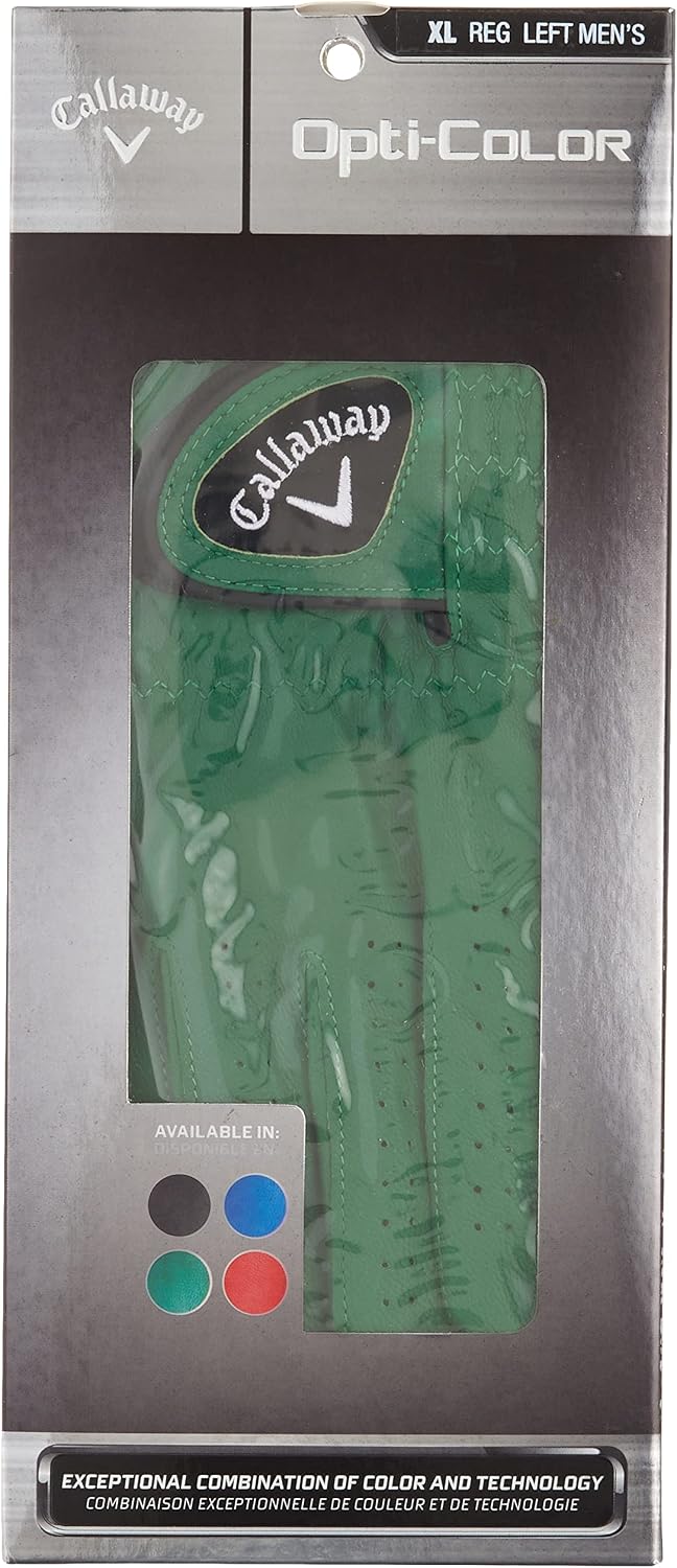 Callaway Golf Men's OptiColor Leather Glove