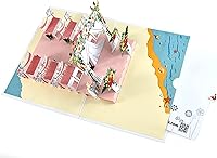 Vista 7 de Tarjeta desplegable de boda en la playa, una combinación hecha en el paraíso tarjeta de boda desplegable