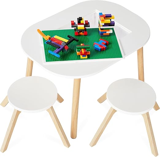 Best Choice Products 2in1 Kid's Wooden Building Block