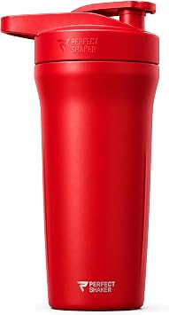 PerfectShaker ACTIV 27oz Stainless Steel Insulated Shaker Bottle