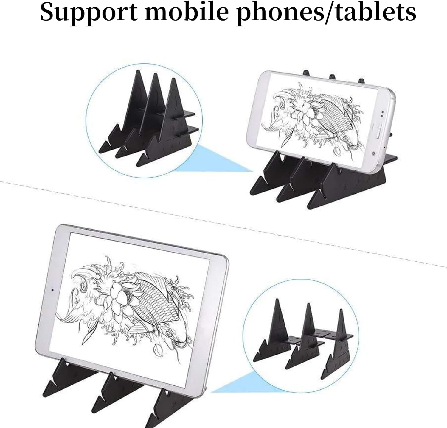 Portable Optical Tracing Board, DIY Drawing Tracing Pad, Easy Drawing Sketching Tool, Zero Based Painting Reflection Tracer for Adults Artists Beginners