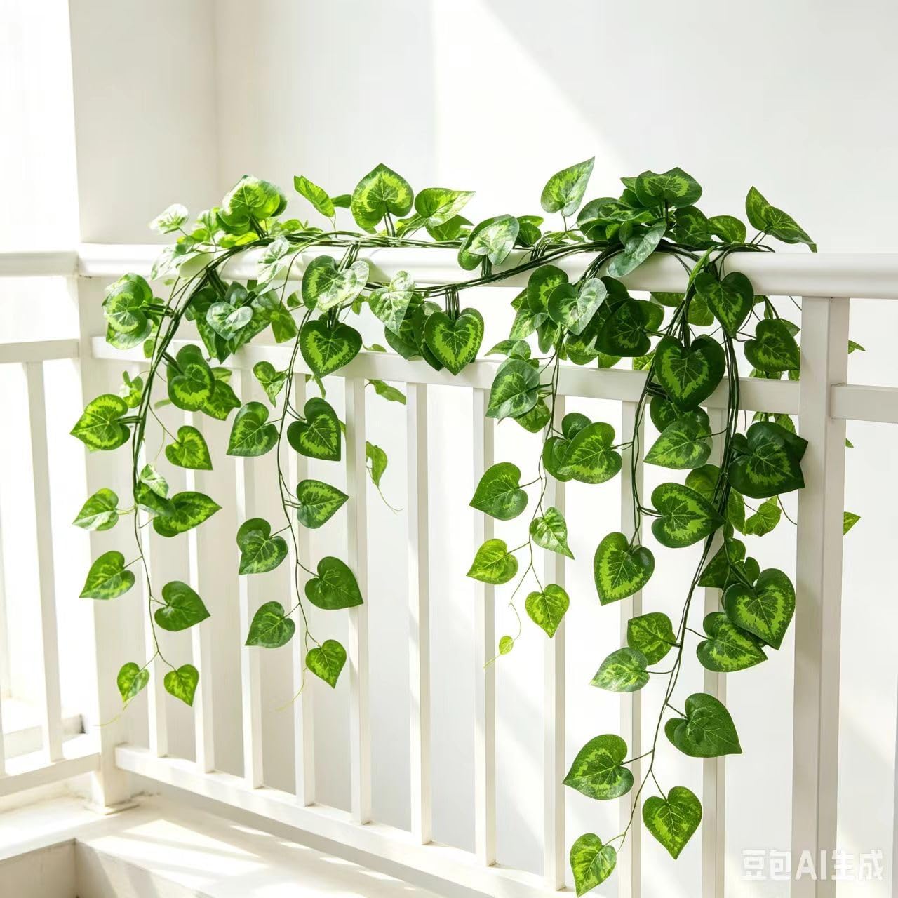 12 Pack 86Ft Fake Plants Artificial Vines for Room Decor, Faux ivy Greenery Garland for Home teen girls bedroom living Aesthetic Farmhouse Dorm Wall Decoration, Wedding Easter Christmas Party Gift image 5