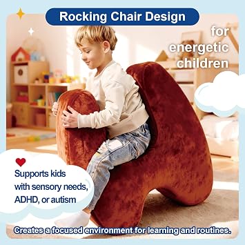 Sensory Chair for Kid Sensory Soft Squeeze Seat ADHD Chairs