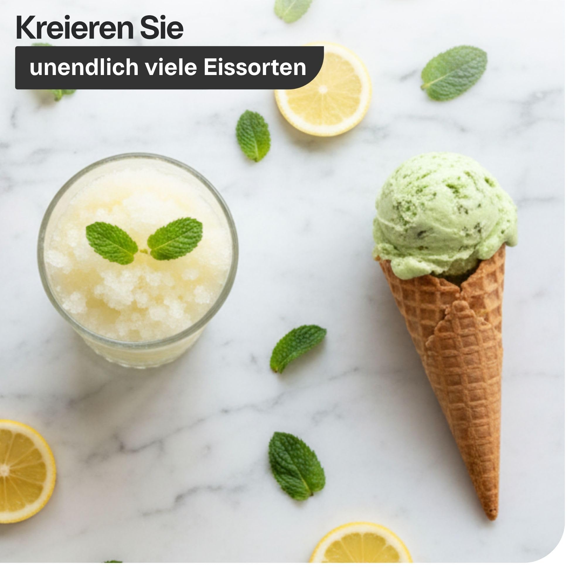 magimix Eismaschine mit Kompressor – Gelato Expert - 3-in-1 Eismaschine für Hausgemachtes Eis, Soft-Eis, Granita – Selbstkühlend ohne Vorkühlen – 2 x 2L Edelstahlbehälter – 140W – Made in Italy