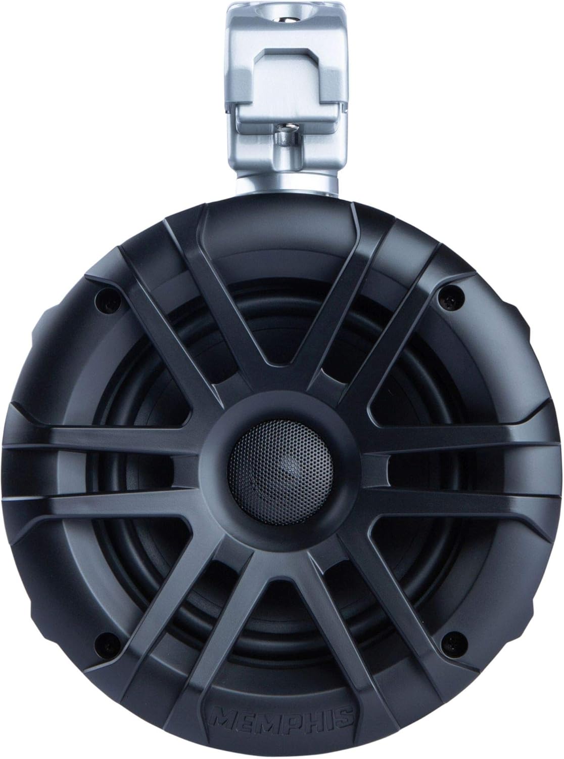 Memphis Audio MXA60TB 6.5" Coaxial Powersports Speaker Pods for Roll Bars, Black with LED