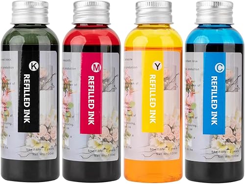 Kit de recarga de tinta compatible con 4 colores para 250/251 225/226 125/126 270/271 1200 2200 1500 2500 PG210 CL211 PG245 CL246 ect,Traje PIXMA