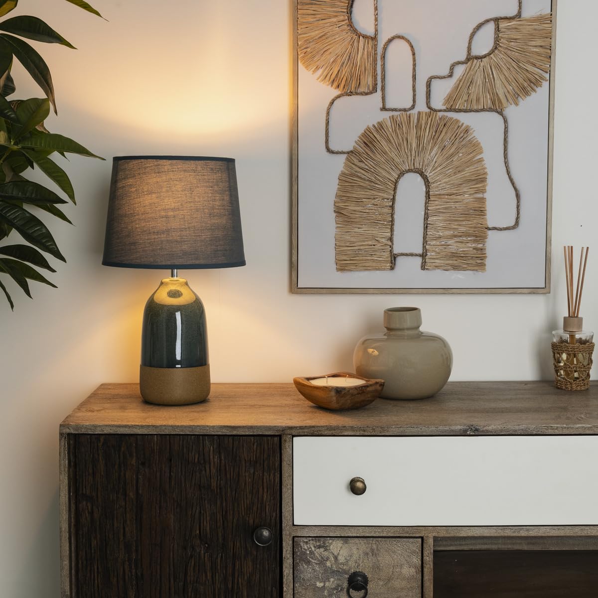 Lampe Vianne en Pâte de Verre, 1960s en vente sur Pamono